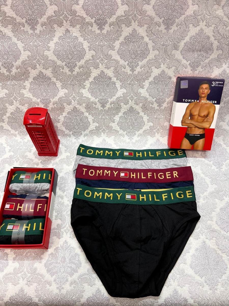 Tommy Hilfiger 3'lü Erkek Slip
