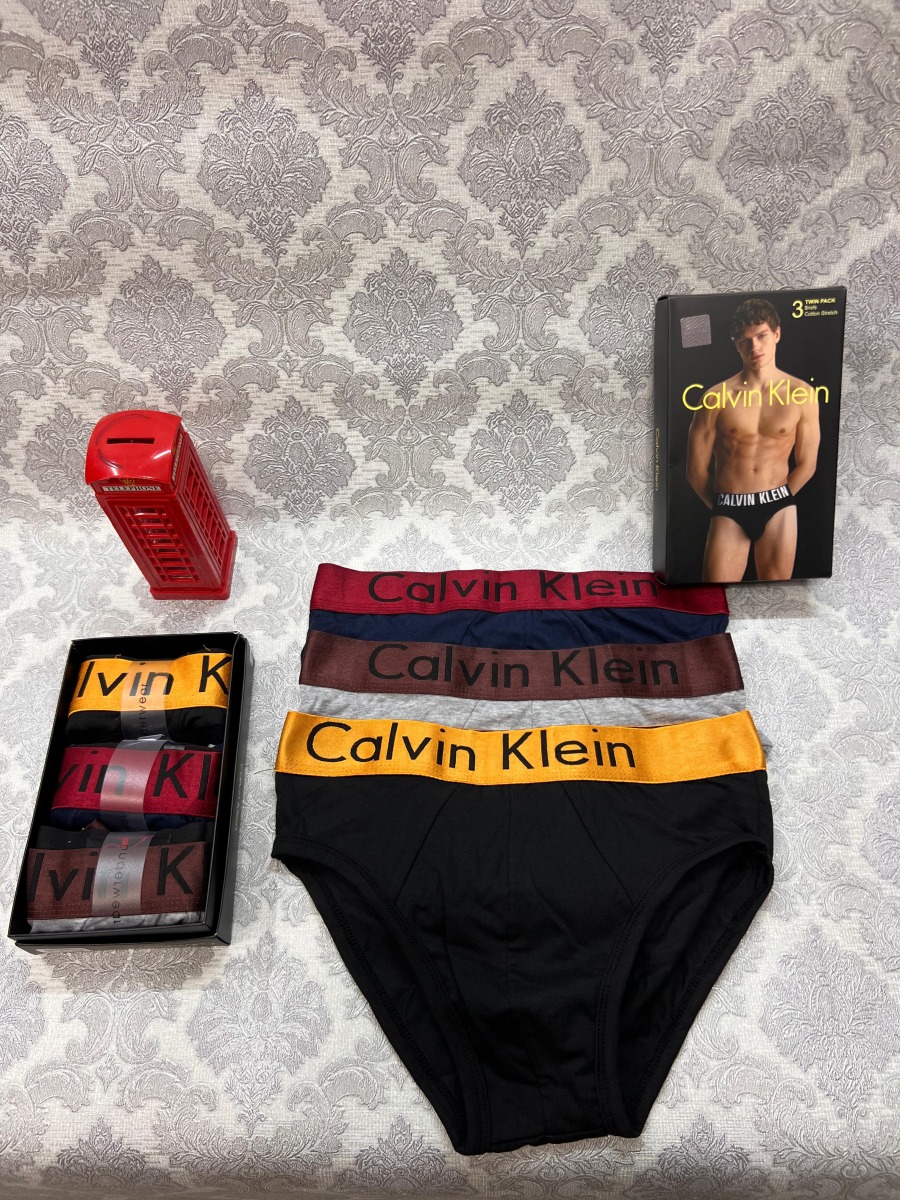 Calvin Klein 3'lü Erkek Slip