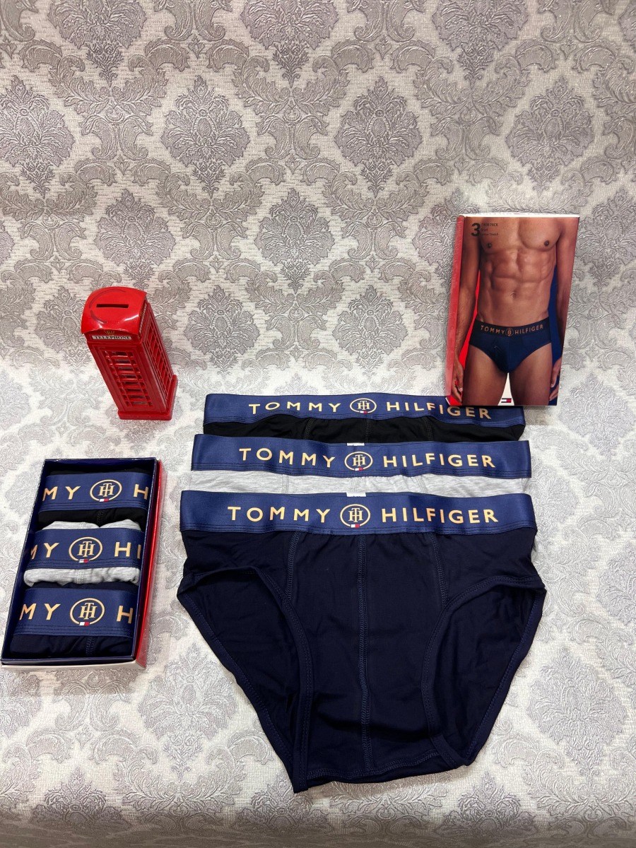 Tommy Hilfiger 3'lü Erkek Slip